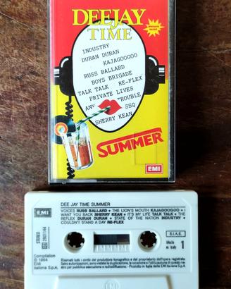 Musicassetta DEE JAY TIME SUMMER 1984 MC RARA Wave