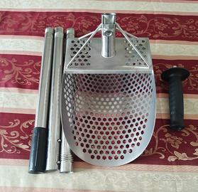 Metal detector - Sand scoop in acciaio inox.