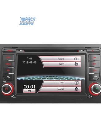 NAVIGATORE RADIO 7" PER AUDI A4 B6 B7 00-07 USB G