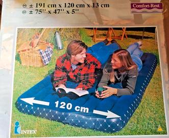 MATERASSO MATRIMONIALE GONFIABILE INTEX "CONFORT R