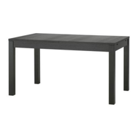 Tavolo Ikea allungabile nero Bjursta