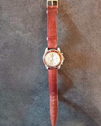 orologio Sector cronografo vintage pelle