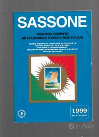 1999 CATALOGO SASSONE FRAN ITALIA E PAESI ITALIANI