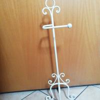 Porta rotolo carta igienica shabby chic in ferro