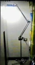 vecchia lampada da dentista anni 60