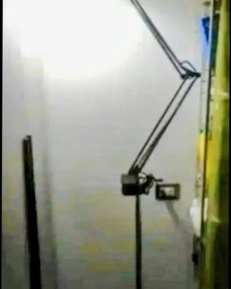 vecchia lampada da dentista anni 60