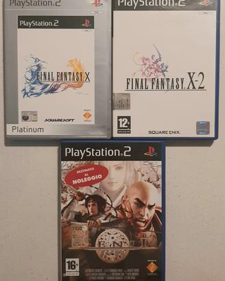 Lotto 3 giochi playstation 2 PAL