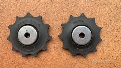 Coppia puleggie cambio Shimano