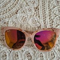 Occhiali da sole Rayban montatura rosa, da donna