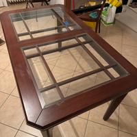 Tavolo quattro posti antico  + 4 sedie thonet