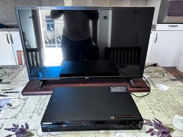 Tv Lg smart con bluray dvd