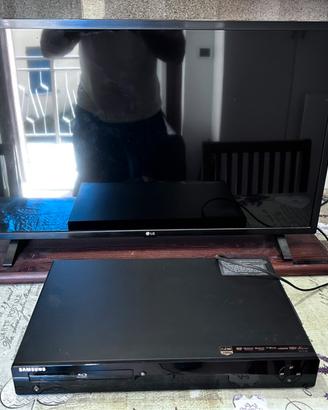 Tv Lg smart con bluray dvd