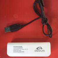 Power Bank universale Acqua Technology Couture