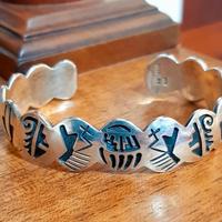 bracciale uomo navajo nativi americani argento 925