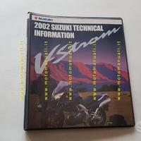 Suzuki V Strom 2002 cartella stampa presentazione