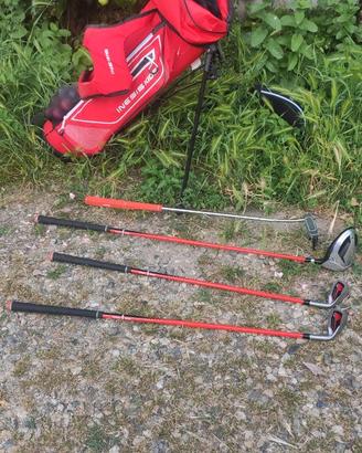 kit golf bambino destrorso 8-10 anni