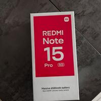 Redmi note 15 pro 5g 512 GB titan sigillato 