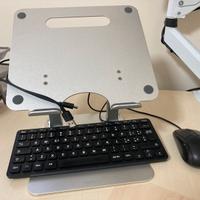 Stand PC + mouse e tastiera