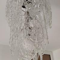 Lampadario in vetro di Murano 