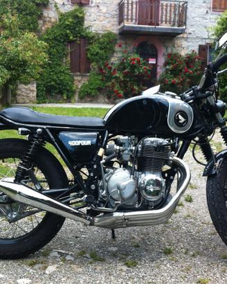 Honda CB400 Four 1976 cafe racer - change con ET3