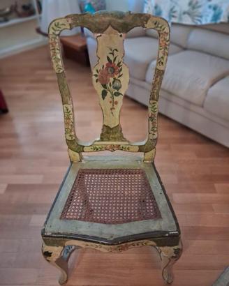 Sedie stile veneziano fine 800
