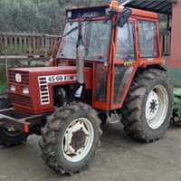 Fiatagri 45 66 trattore con attrezzi