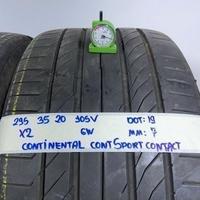 Gomme usate 295 35 20 estive al 80% spedizione