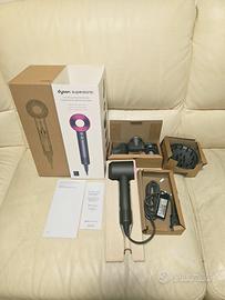 Dyson supersonic nero e rosa mai usato