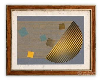 Quadro litografia Leopoldo Torres Agüero (1924/95)