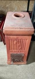 Stufa a legna in terracotta 