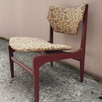 Sedia lounge vintage originale Design Scandinavo