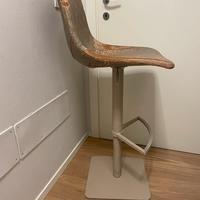 4 sgabelli - acciaio molto robusti