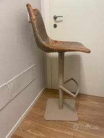 4 sgabelli - acciaio molto robusti