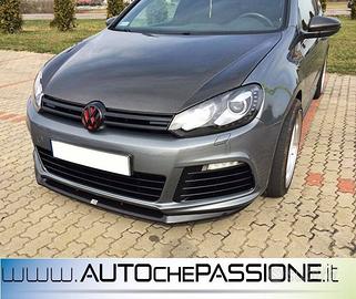 Splitter Spoiler anteriore per VW Golf VI R