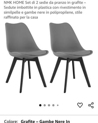 sedie cucina nuove