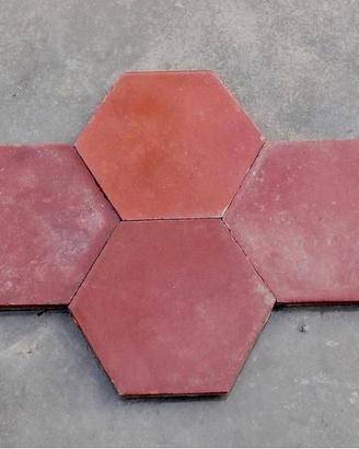 Cementine esagonali antiche tinta unita