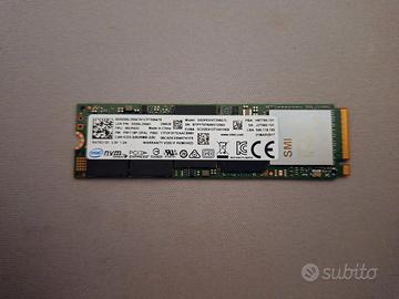 SSD M.2 NVMe 256GB Intel (formato 2280)