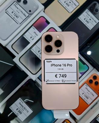 IPHONE 16 PRO 128GB batteria 99%