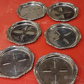 Set sottopiatti inox vintage Inoxpran
