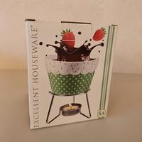 set fonduta cioccolato Excellent Houseware Vintage