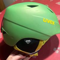 Casco uvex regolabile