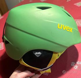 Casco uvex regolabile