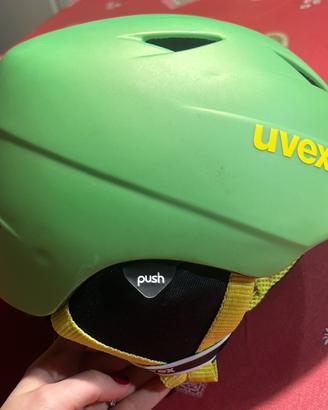 Casco uvex regolabile