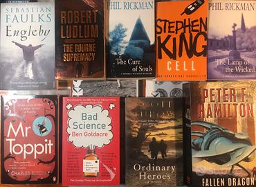 Set da 3 libri in inglese