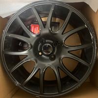 Cerchi in lega Abarth neri 17” – 4 pezzi