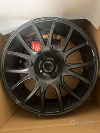 Cerchi in lega Abarth neri 17” – 4 pezzi
