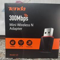 tenda U3 Adattatore USB scheda di rete 