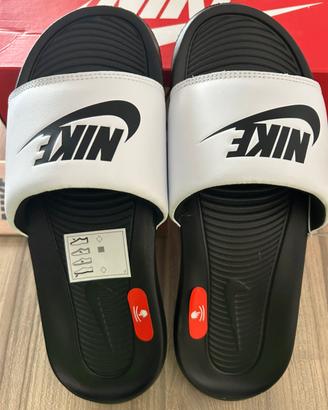 Ciabatte Nike Victori One, 41, Unsiex, Black/White