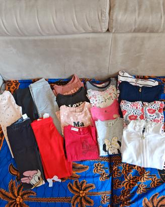 blocco vestiti bimba