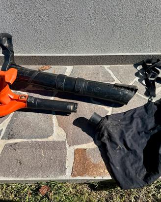 Soffiatore Trituratore foglie Black + Decker